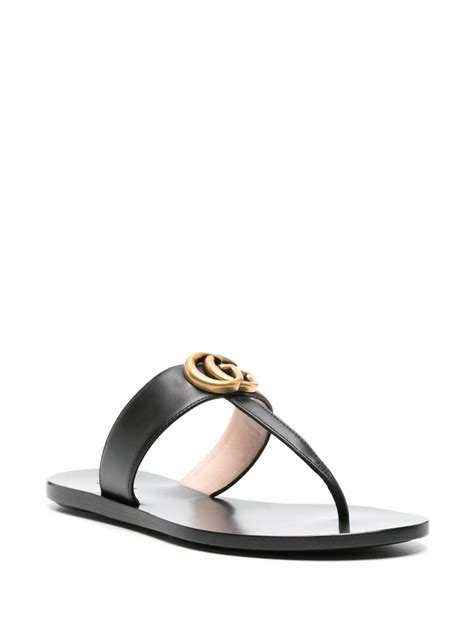 double strap gucci slides|Gucci cutout slides.